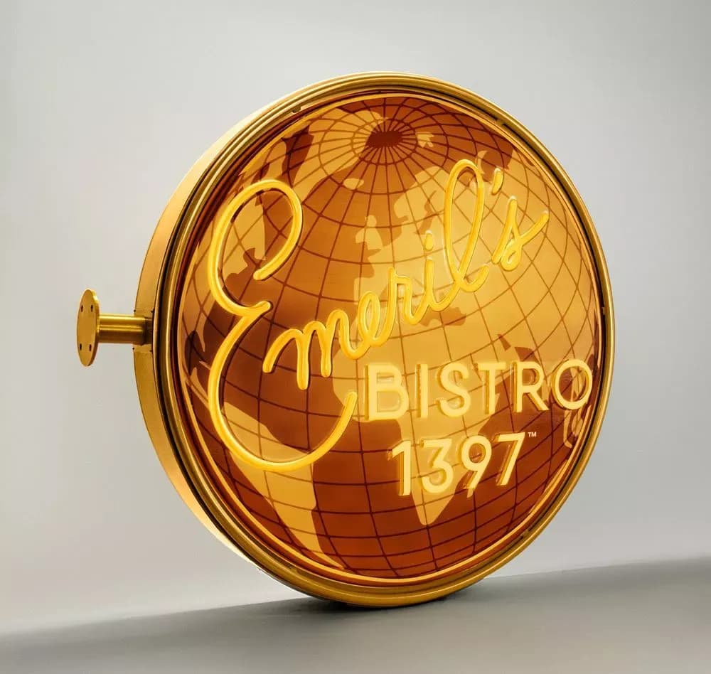 Kaseton Bursztynowe apartamenty totem wolnostojący pylon czarny podświetlany